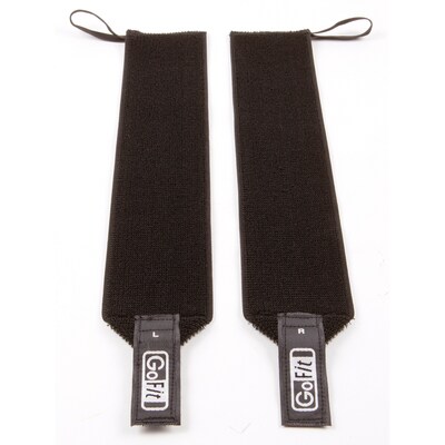 GoFit Black Elastic Wrist Strap (GF-EWS)