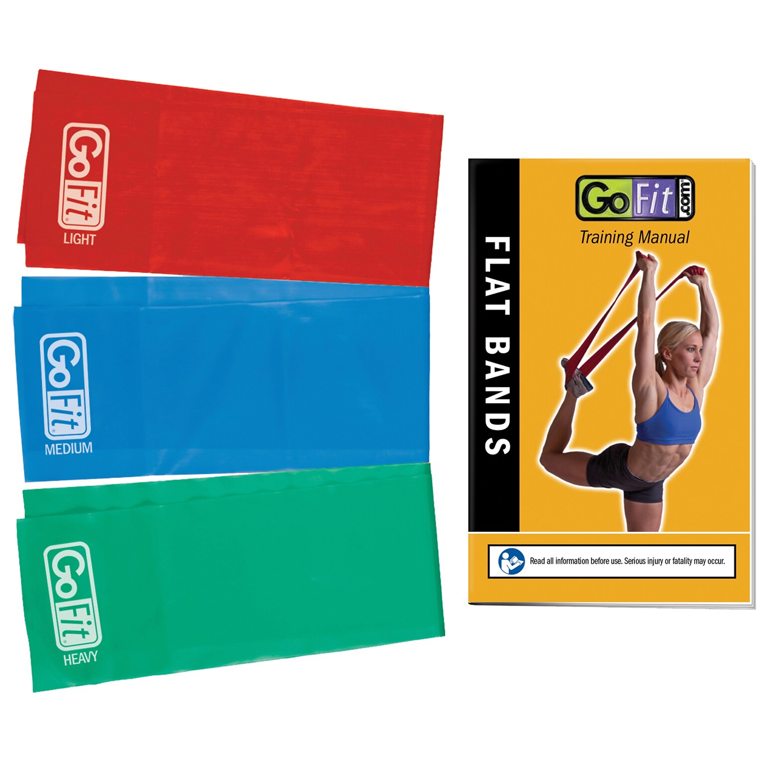 GoFit Flat Band Kit (GF-FBAND)