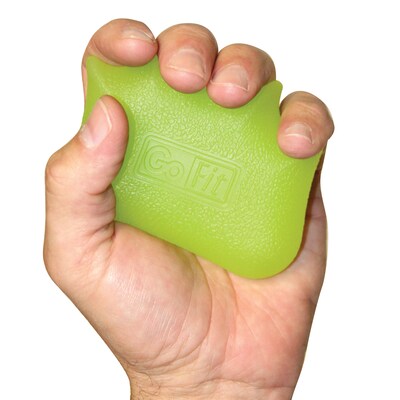 Gofit Medium Gel Hand Grip, Green (GF-GEL-MED)