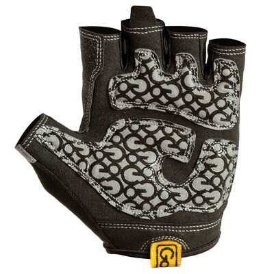 Gofit Pro Large Men's Weightlifting Gloves, Gray (GF-GTC-L)