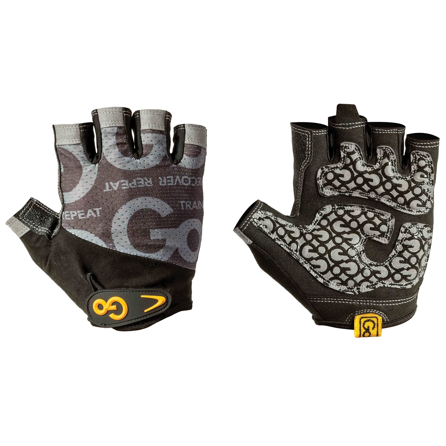 GoFit Pro Gray Mens Trainer Gloves, XL (GF-GTC-XL)
