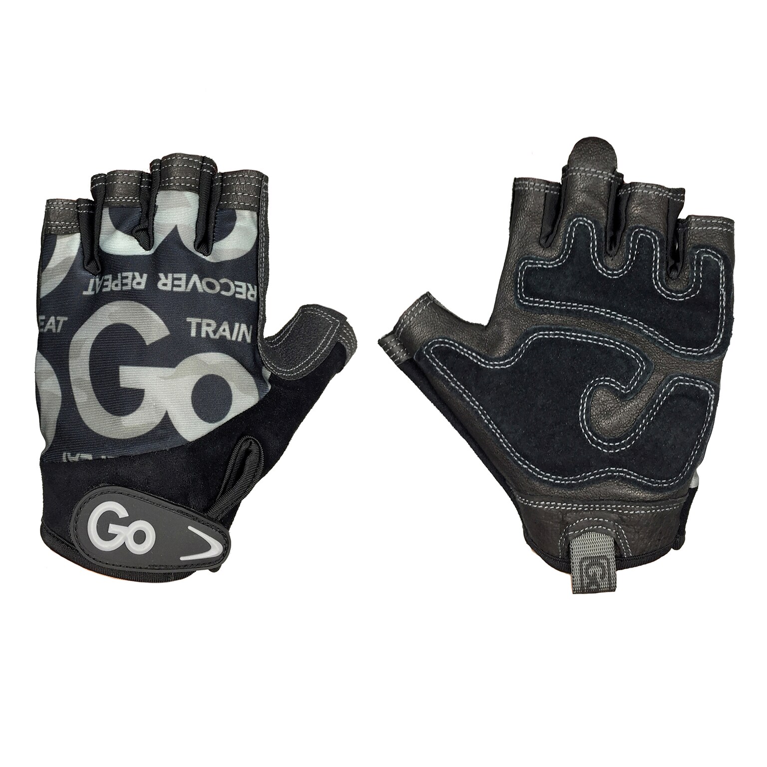 Gofit Men’s XL Weightlifting Gloves, Black (GF-MLG-XL/CAM)