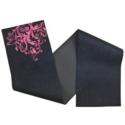 Gofit Waist Trimmer, Black/Pink (GF-PNWT-R)