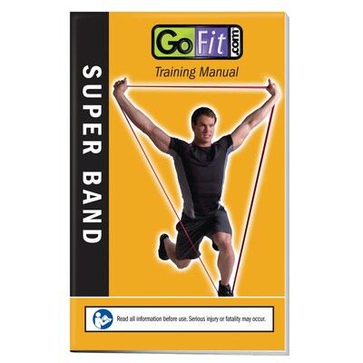 GoFit Purple Super Band, 20-30 lbs. (GF-PSB.5)