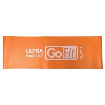 Gofit Ultra Power Loop Resistance Band, Orange (GF-SUPL-HX)