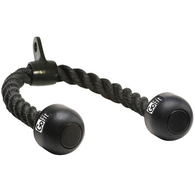 GoFit Tricep Rope, Black (GF-TROPE)