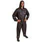 GoFit Black 2-Piece Hooded Sweat Suit, Small/Medium (GF-TTH-S/M)