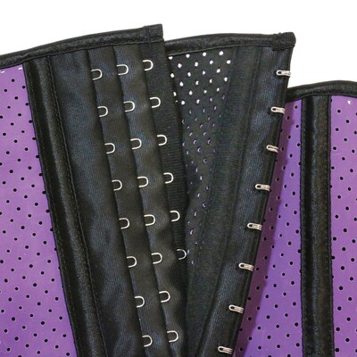 GoFit Purple Corset Waist Trainer, Medium (GF-WACP-MED)