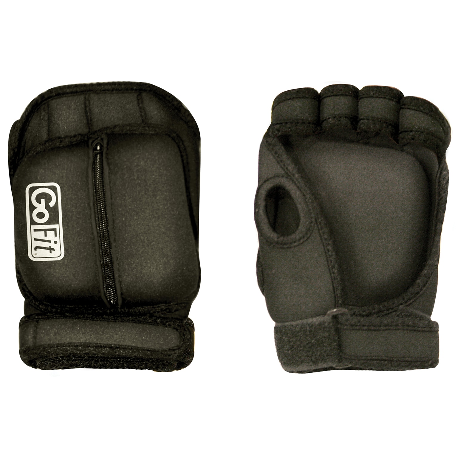 Gofit Weighted Gloves, Black (GF-WAG)