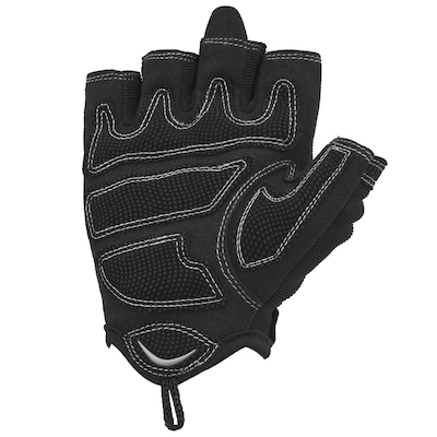 GoFit Xtrainer Women's Silver & Black Cross-Training Gloves, Medium (GF-WCT-MED/SLV)