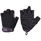 GoFit Xtrainer Women's Purple & Black Cross-Training Gloves, Small (GF-WCT-S/PPL)
