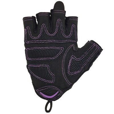 GoFit Xtrainer Women's Purple & Black Cross-Training Gloves, Small (GF-WCT-S/PPL)