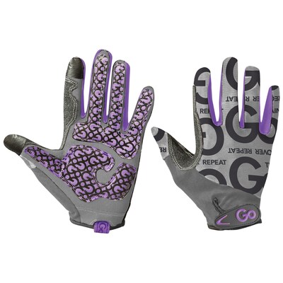 GoFit Pro Womens Purple Trainer Full-Finger Training Gloves, XS (GF-WGFF-XS/PPL)