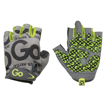 GoFit Pro Women's Green Trainer Gloves with Padded Go-Tac Palm, Medium (GF-WGTC-M/GR)