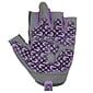 GoFit Pro Women's Purple Trainer Gloves with Padded Go-Tac Palm, Medium (GF-WGTC-M/PPL)