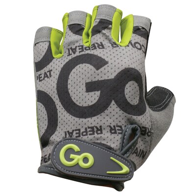 GoFit Pro Women's Green Trainer Gloves with Padded Go-Tac Palm, Small (GF-WGTC-S/GR)