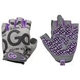 GoFit Pro Womens Purple Trainer Gloves with Padded Go-Tac Palm, Small (GF-WGTC-S/PPL)