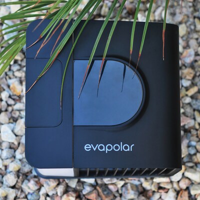 Evapolar evaSMART Personal Portable Air Cooler & Humidifier, Stormy Gray, (5292882000635)