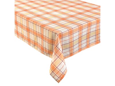 Amscan Fall Plaid Table Cover, Multicolor (570318)