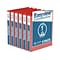 Davis Group Easyview Premium 1 3-Ring View Binders, Red, 6/Pack (8411-03-06)
