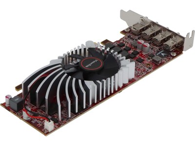 VisionTek AMD Radeon RX 550 SFF PCI Express 3.0 2GB GDDR5 Graphics Card, 1071MHz Core, 1500MHz, Multicolor (901466)