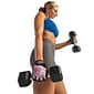 GoFit Women’s Pink Camo Premium Leather Elite Trainer Gloves, Large (GF-WLG-L/PC)
