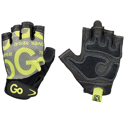 GoFit Women’s Green Premium Leather Elite Trainer Gloves, Small (GF-WLG-S/GR)