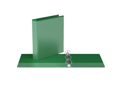 Davis Group Easyview Premium 1 1/2 3-Ring View Binders, Green, 6/Pack (8412-04-06)