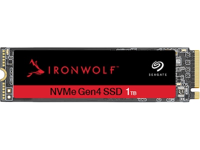 Seagate IronWolf 525 1TB M.2 PCIe Gen 4 NVMe 1.3 Internal Solid-State Drive, TLC (ZP1000NM3A002)