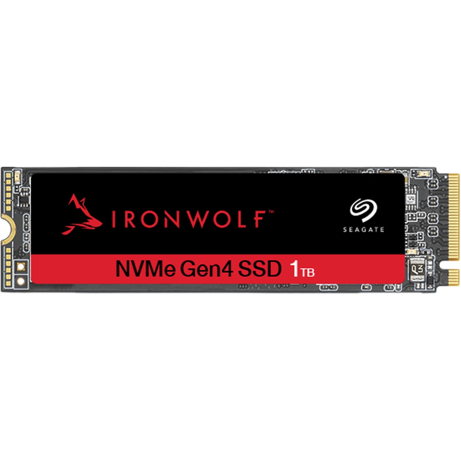 Seagate IronWolf 525 1TB M.2 PCIe Gen 4 NVMe 1.3 Internal Solid-State Drive, TLC (ZP1000NM3A002)