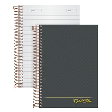 Ampad 1-Subject Professional Notebooks, 5 x 7, College Ruled, 100 Sheets, Gray/Silver (20-803R)