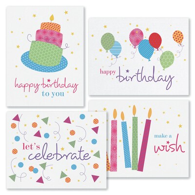 Birthday Card Assortment Pack, 40 Cards and Envelopes