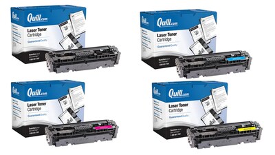 Quill Brand® Remanufactured Black/Cyan/Magenta/Yellow Standard Yield Toner Cartridge Replacement for