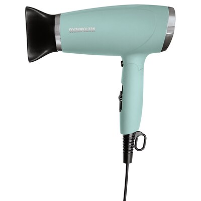 Cosmopolitan Foldable Hair Dryer with Smoothing Concentrator, Blue & Silver (VRD928982382)