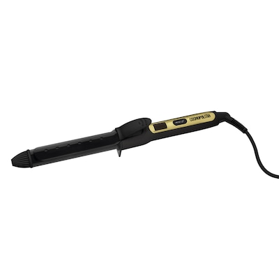 Cosmopolitan Ceramic Hair Curler, 1-Inch, Black & Gold, (VRD928982383)