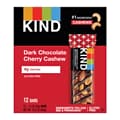 KIND PLUS Gluten Free Dark Chocolate Cherry Cashew Nut Bar, 12 Bars/Box (PHW17250)