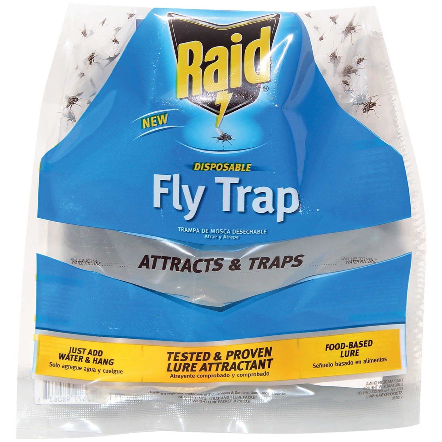 Raid Fly Trap for Flies (FLYBAG-RAID)
