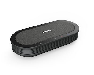 Philips SmartMeeting Bluetooth Speakerphone with Sembly AI Meeting Assistant, Dark Gray (PSE0501)