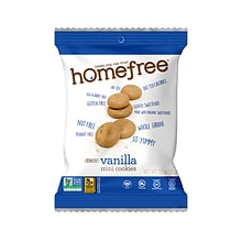 HomeFree Gluten Free Mini Vanilla Cookies, 1.1 oz., 10/Pack (307-00362)