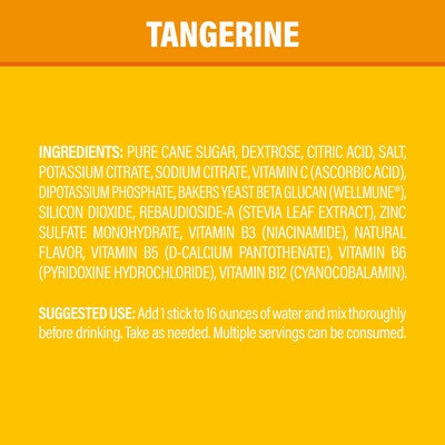 Liquid I.V. Tangerine Powder Drink Mix, 10/Pack (220-02080)