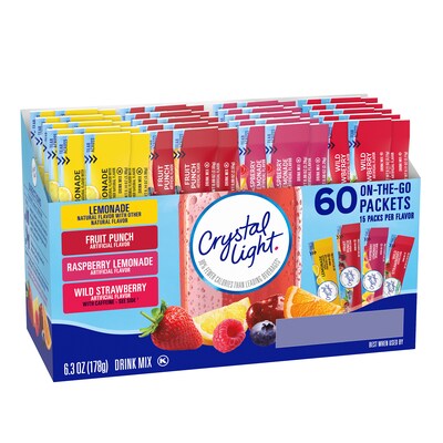 Crystal Light Variety Pack, 60 Ct.