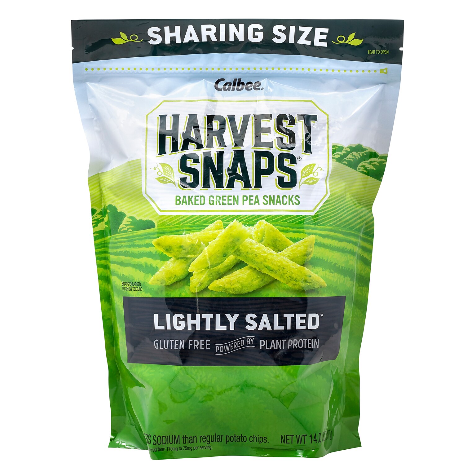 Harvest Snaps Gluten Free Green Pea Chips, 14 oz., (22002053)