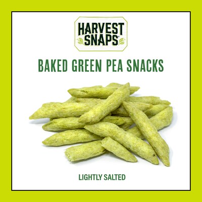 Lightly Salted Green Pea Snack Crisps, 10 oz