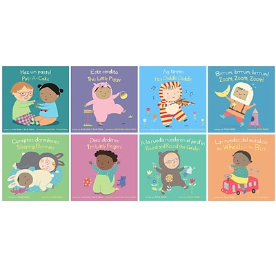 ISBN 9781786287694 product image for Child's Play Bilingual Baby Rhyme Time Books, Set of 8 (CPYCPBRT) | Quill | upcitemdb.com
