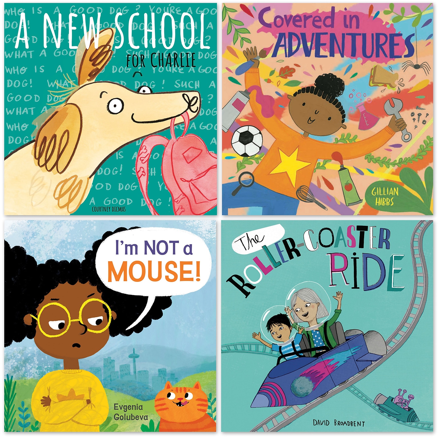 Childs Play Becoming Resilient Books, 4/Set