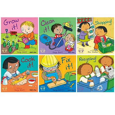 ISBN 9781786285300 product image for Child's Play Helping Hands Board Books, Set of 6 (CPYCPHA) | Quill | upcitemdb.com