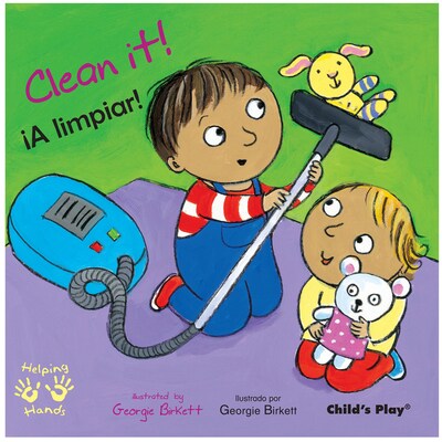 Child's Play Helping Hands/Manos Amigas Bilingual Books, Set of 4 (CPYCPHH)
