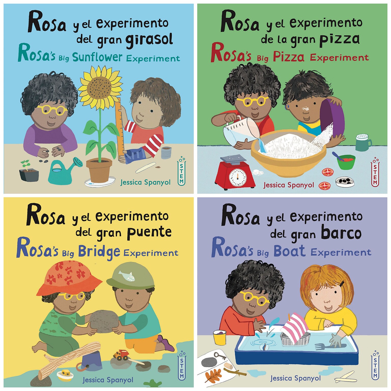 Childs Play Rosas Workshop/El Taller De Rosa Books, Set of 4 (CPYCPRW)