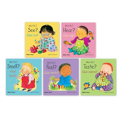 ISBN 9781786287762 product image for Child's Play Small Senses Bilingual Board Books, Set of 5 (CPYCPSS) | Quill | upcitemdb.com