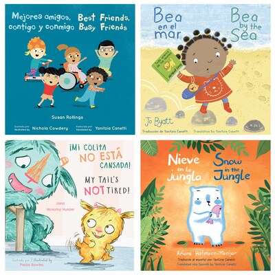 Child's Play Library Bilingual Books, Set of 4 (CPYCPVL)